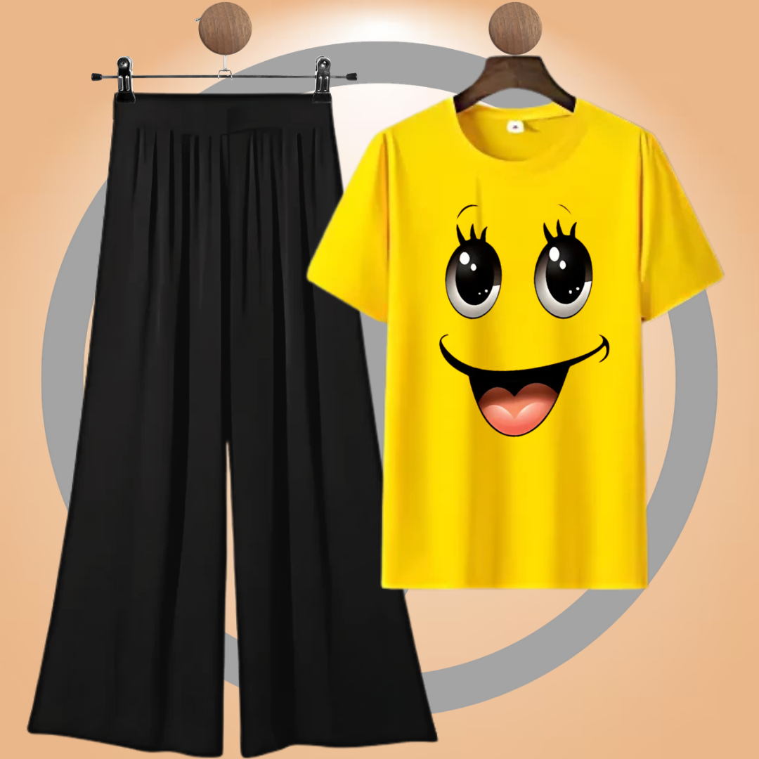 Cheerful Smile Loungewear Set – Wear the Mood, Own the Comfort!