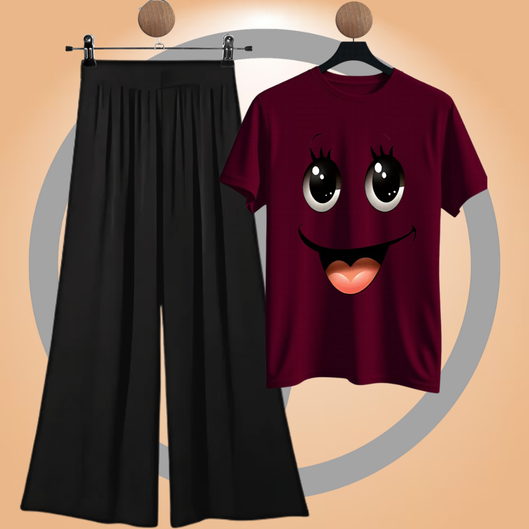Cheerful Smile Loungewear Set – Wear the Mood, Own the Comfort!
