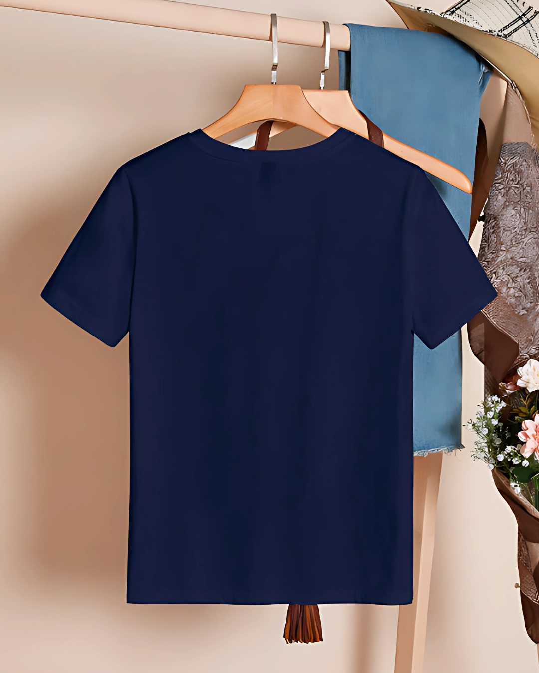 Essnce – Casual Loose Fit Summer Tee for Women