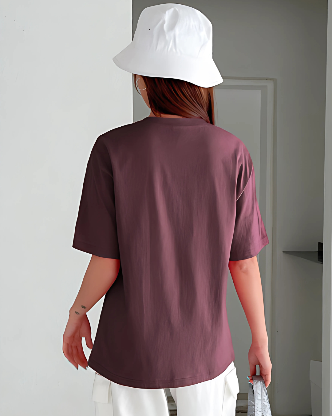 Classic Print Drop Shoulder Graphic Tee – Summer Essential