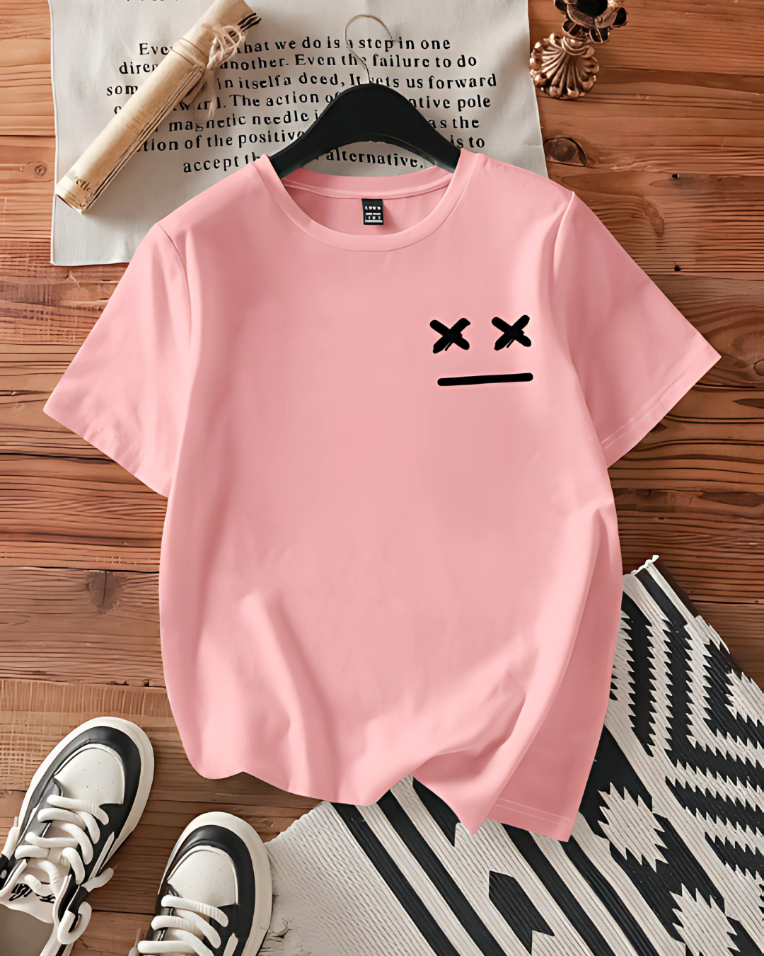 Attitoon XX Graphic Tee – Minimalist Loose Fit Women’s T-Shirt