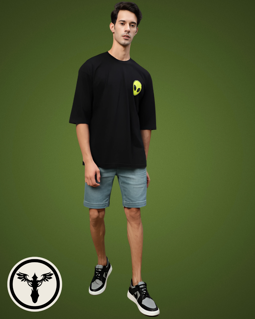 Alien Vibe Oversized Tee