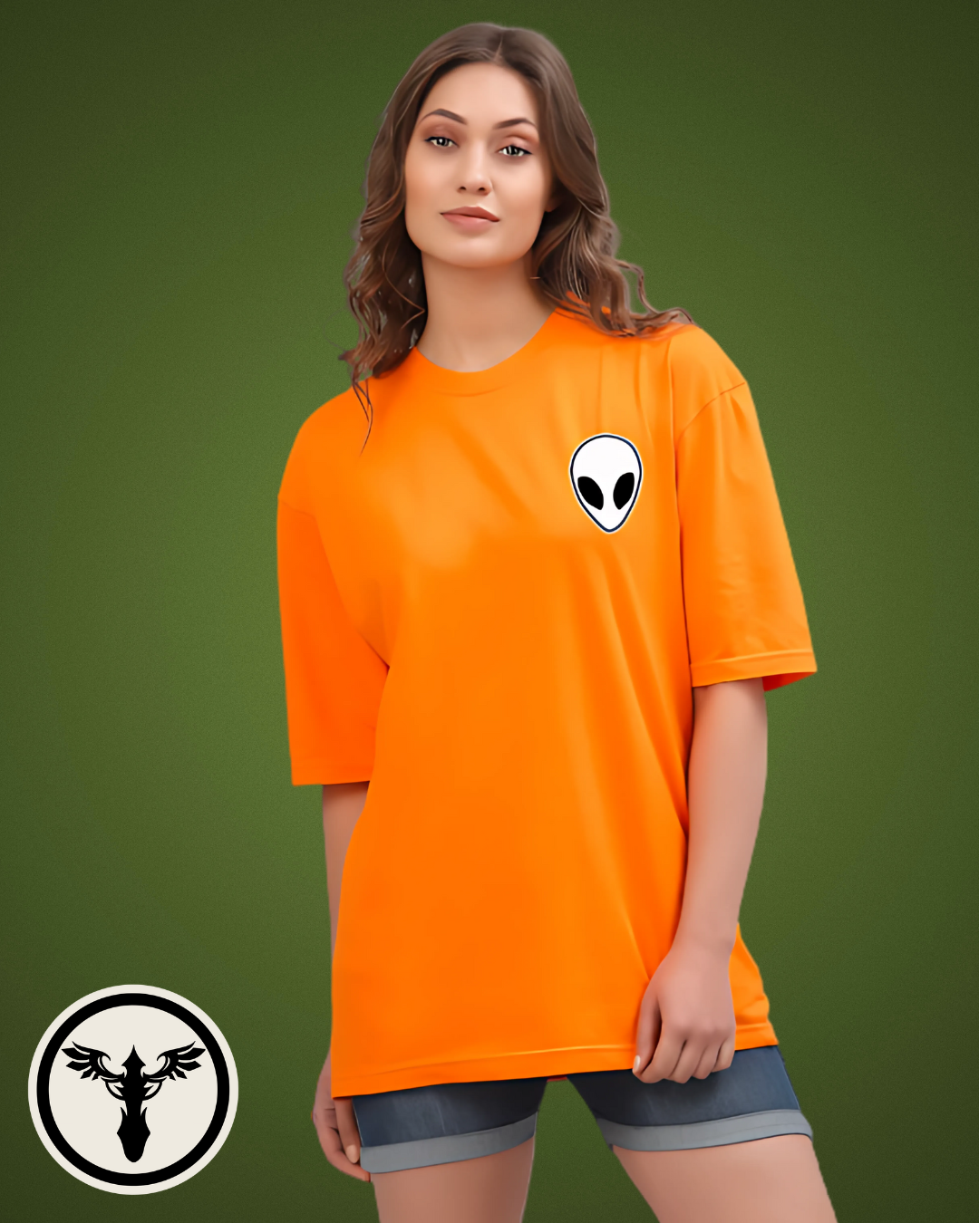 Alien Vibe Oversized Tee
