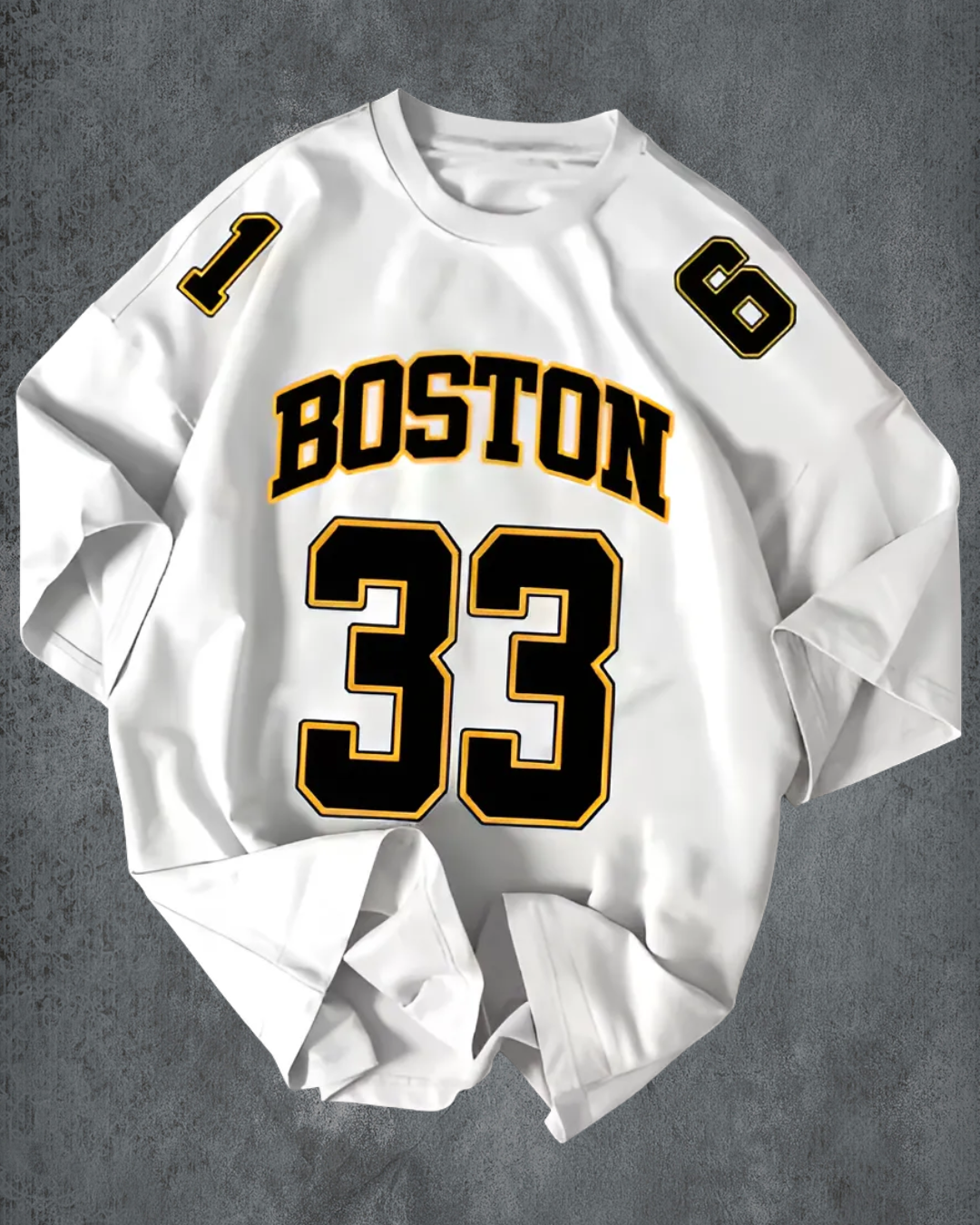 Girls "Boston 33" Varsity Oversized T-Shirt