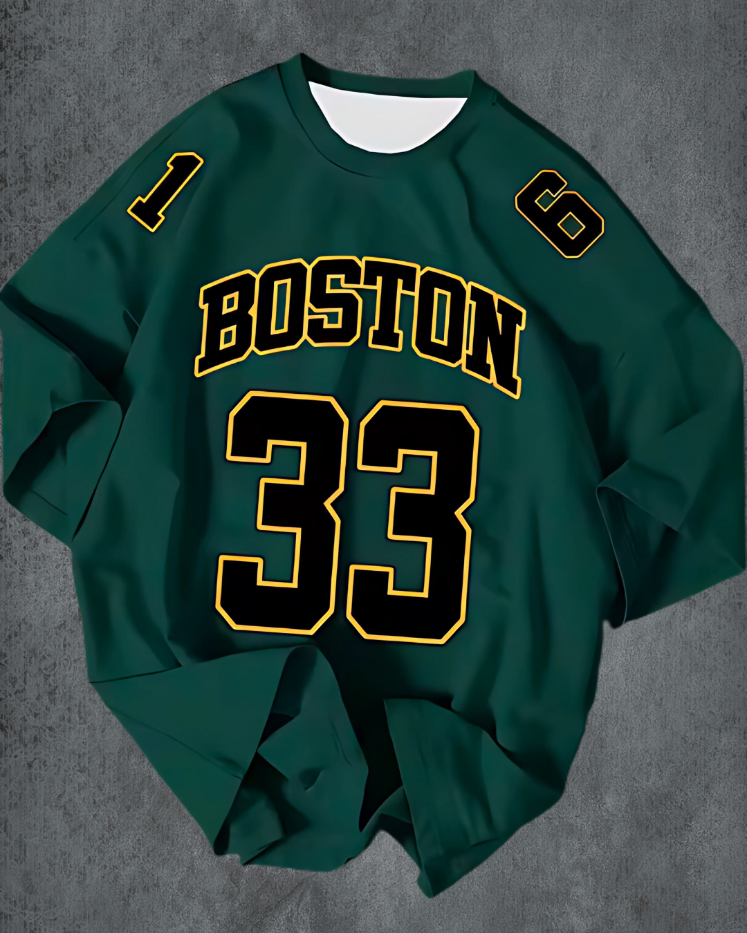 Girls "Boston 33" Varsity Oversized T-Shirt