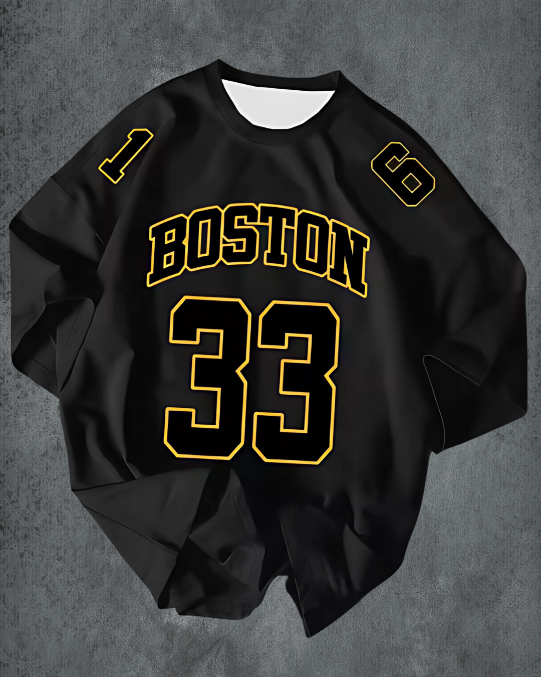 Girls "Boston 33" Varsity Oversized T-Shirt
