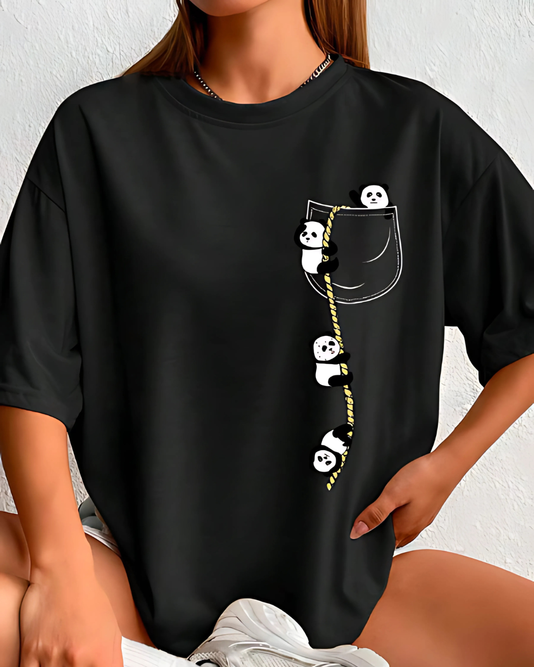 Graphic Tee – Loose Fit Short Sleeve T-Shirt for Women