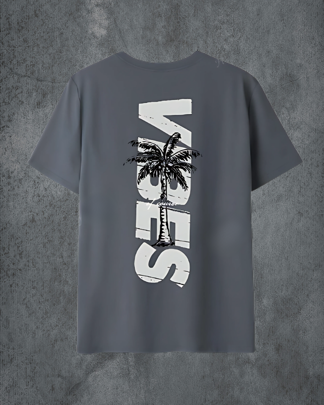 Minimalist Coconut Tree Print Women’s Summer Tee – Casual Vacation Vibes