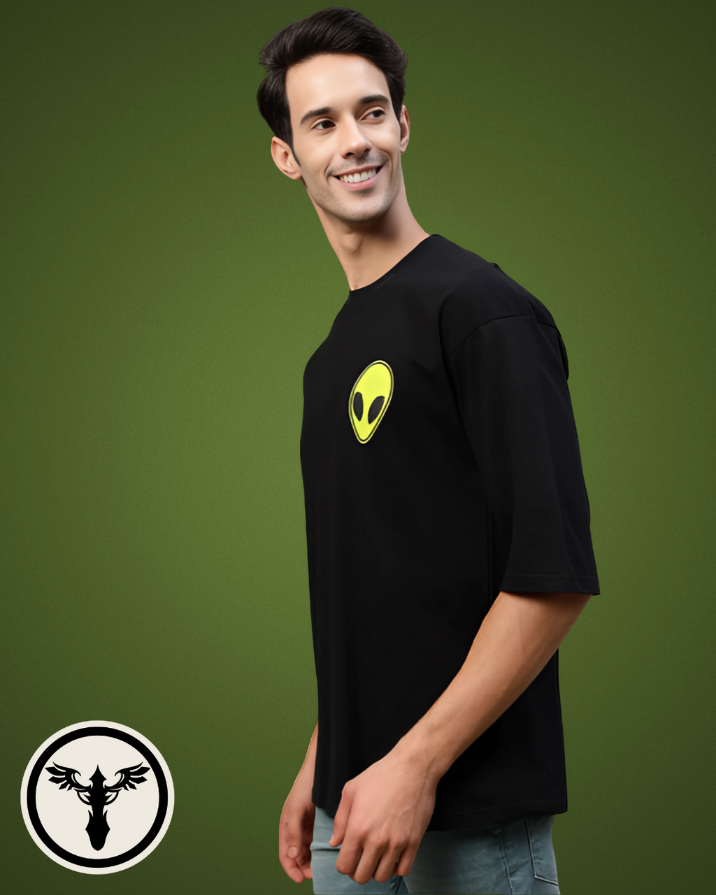 Alien Vibe Oversized Tee