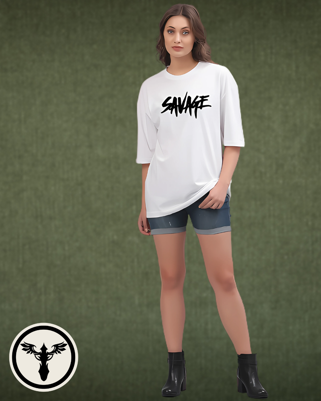 Savage Oversized Tee