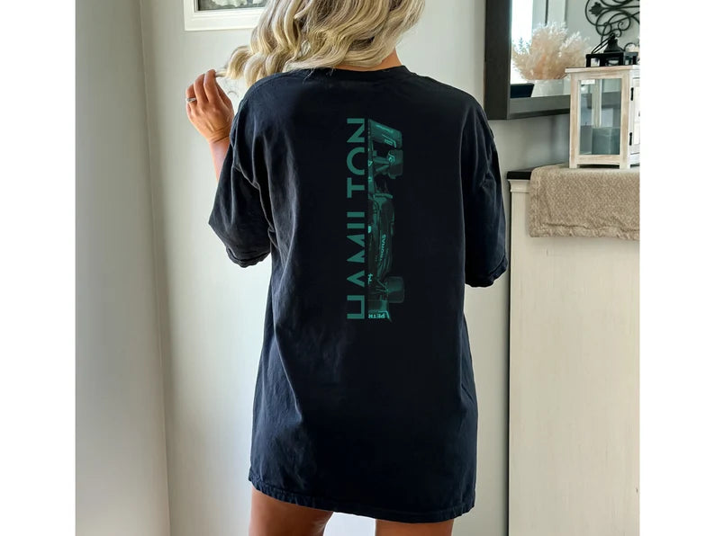 Women’s Lewis Hamilton T-Shirt – F1 Merch | Mercedes AMG Petronas #44 Tee