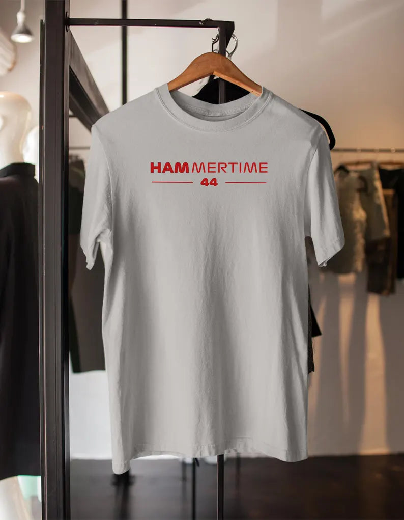 Hammertime 44 Graphic Tee – Racing Enthusiast T-Shirt for F1 Fans & Car Lovers
