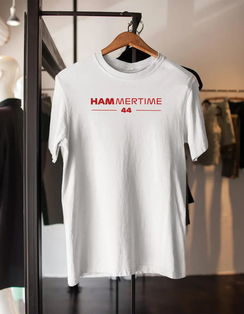 Hammertime 44 Graphic Tee – Racing Enthusiast T-Shirt for F1 Fans & Car Lovers