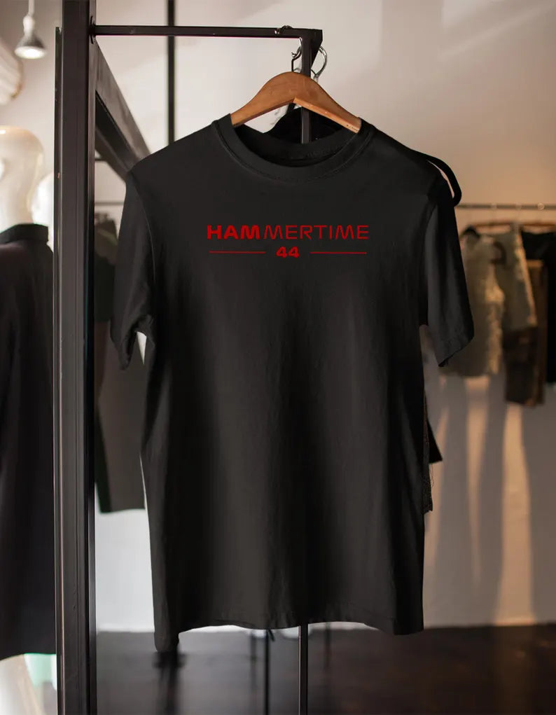 Hammertime 44 Graphic Tee – Racing Enthusiast T-Shirt for F1 Fans & Car Lovers
