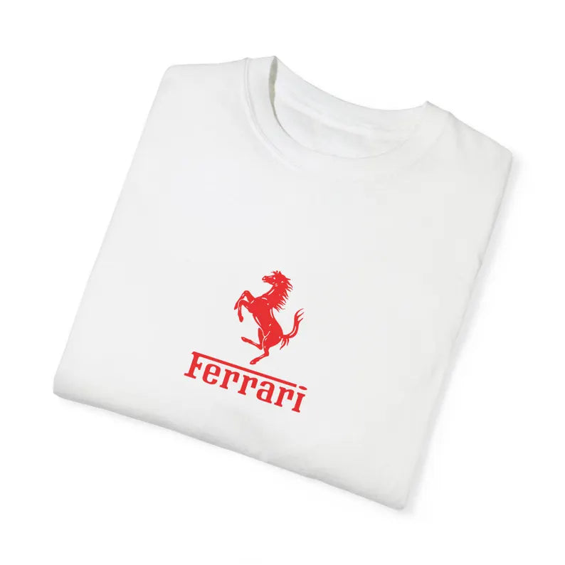 Lewis Hamilton Ferrari F1 T-Shirt – #44 Racing Tee | Grand Prix Motorsport Fan Gift | Unisex Race Day Streetwear
